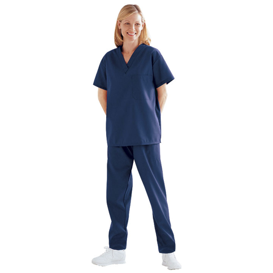 Picture of Scrub Top (Midnight Blue)