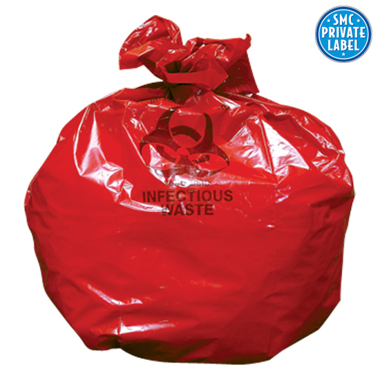 Picture of Red Hazardous Waste Bags